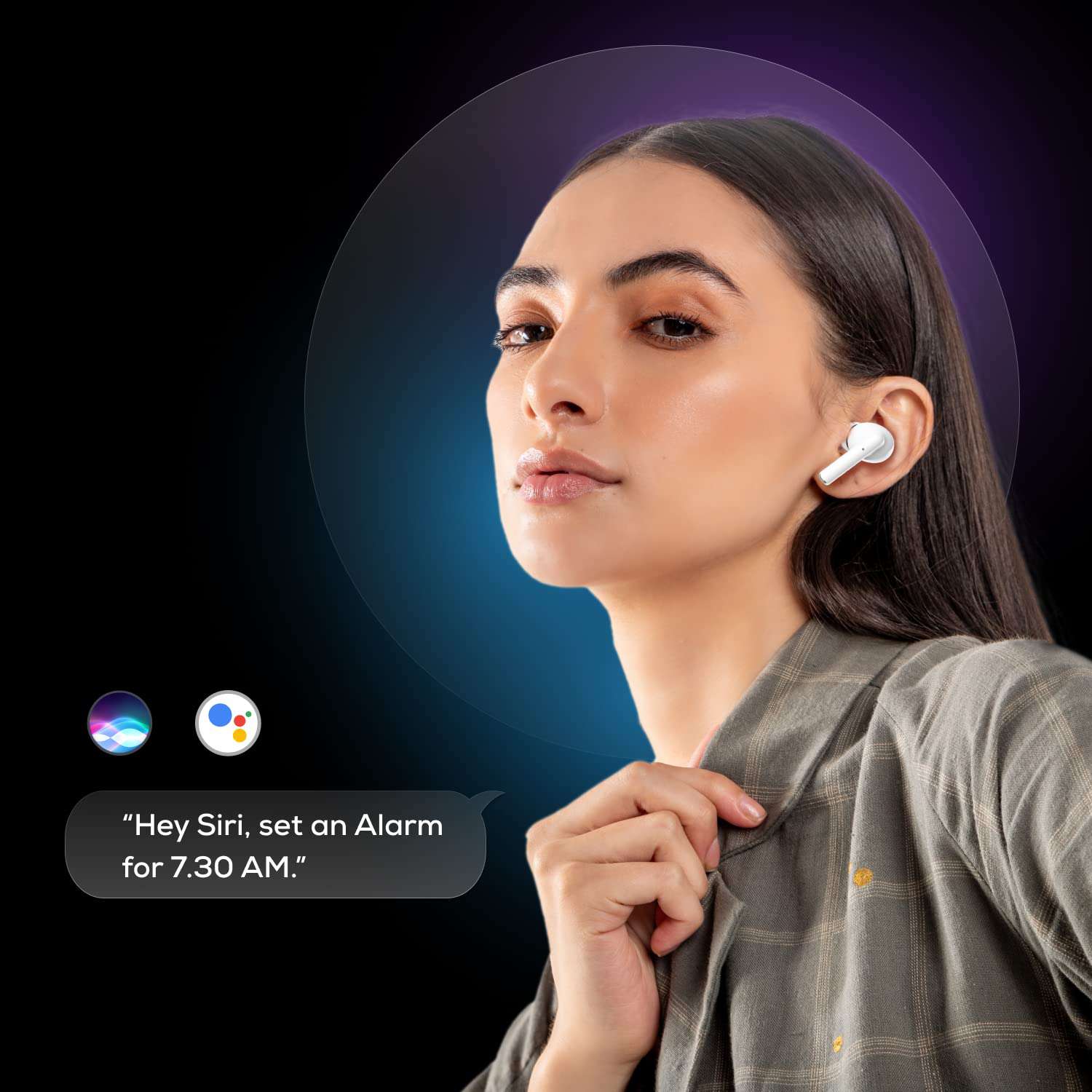 TAGG Liberty Buds Truly Wireless in Ear Earbuds with Punchy Bass and Fast Charge (Black)