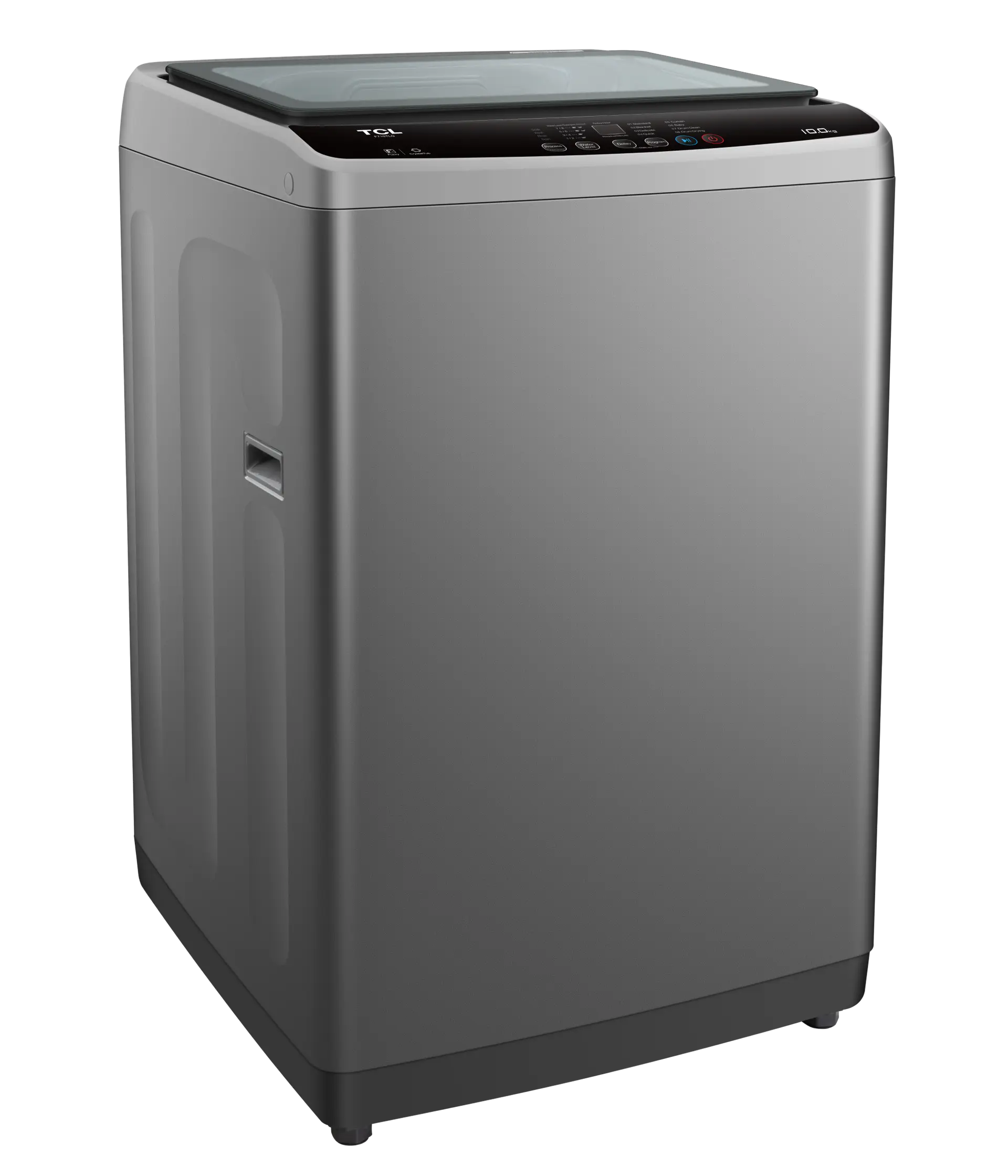 TCL 10KG Top Load Washing Machine – F710TLG | Full Glass Lid | Fuzzy Control | Magic Filter | Honeycomb Drum