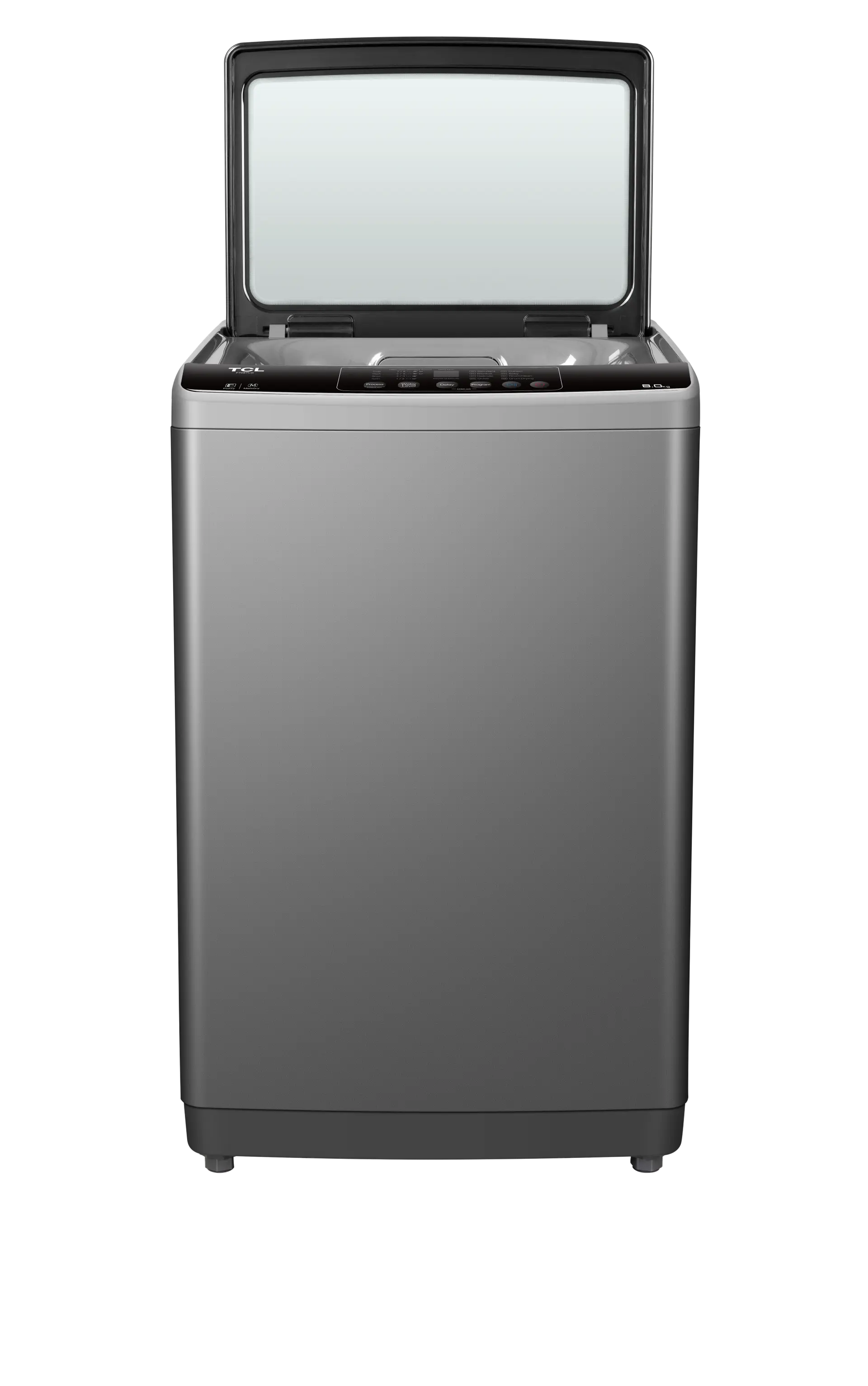 TCL 8KG Top Load Washing Machine – F708TLG | Full Glass Lid | Fuzzy Control | Magic Filter | Honeycomb Drum