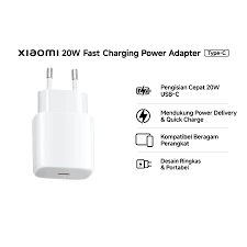Xiaomi 20W Fast Charging Power Adapter (Type-C)
