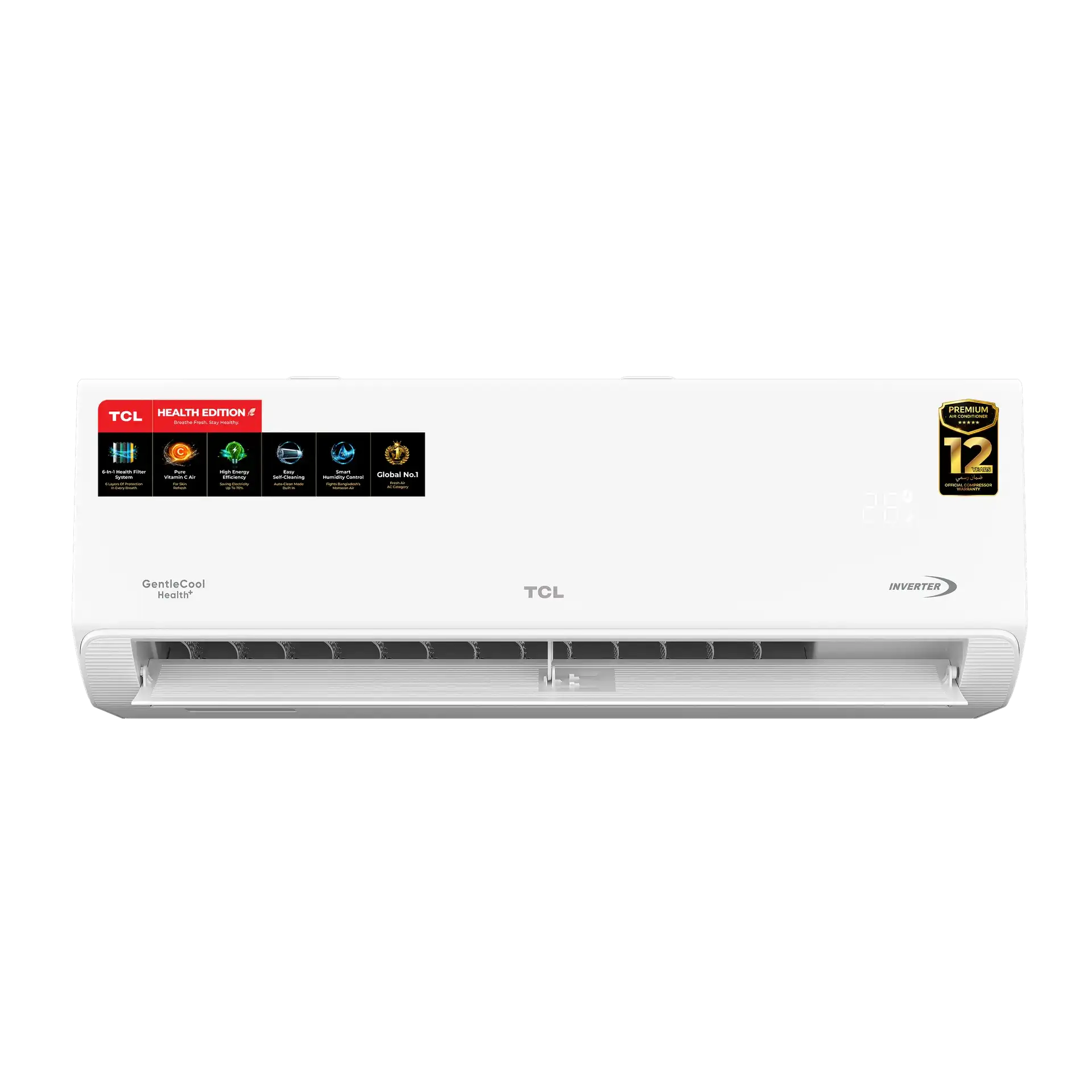 TCL 2 Ton GentleCool Health+ Inverter AC – TAC-24CSD/TPH21 | R32