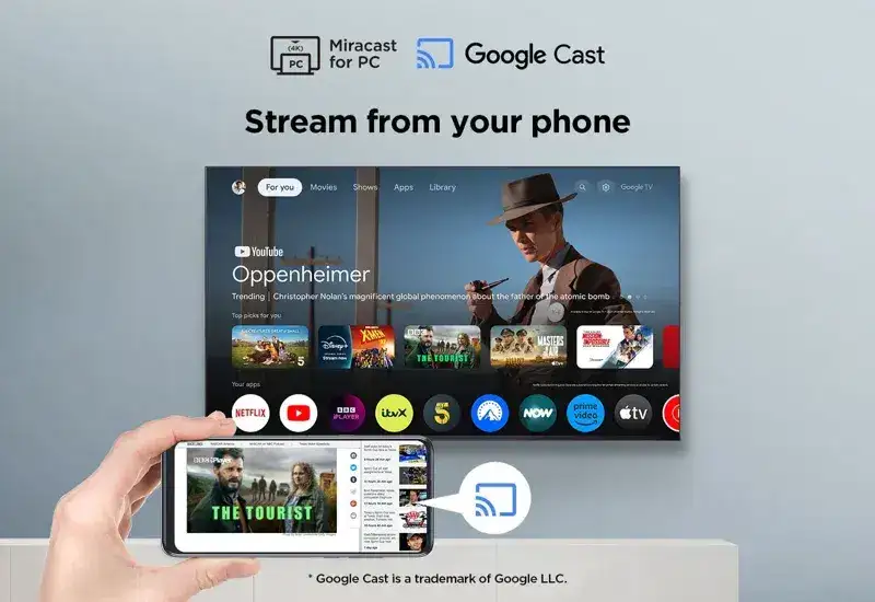TCL 43V6C 43" UHD 4K Google TV