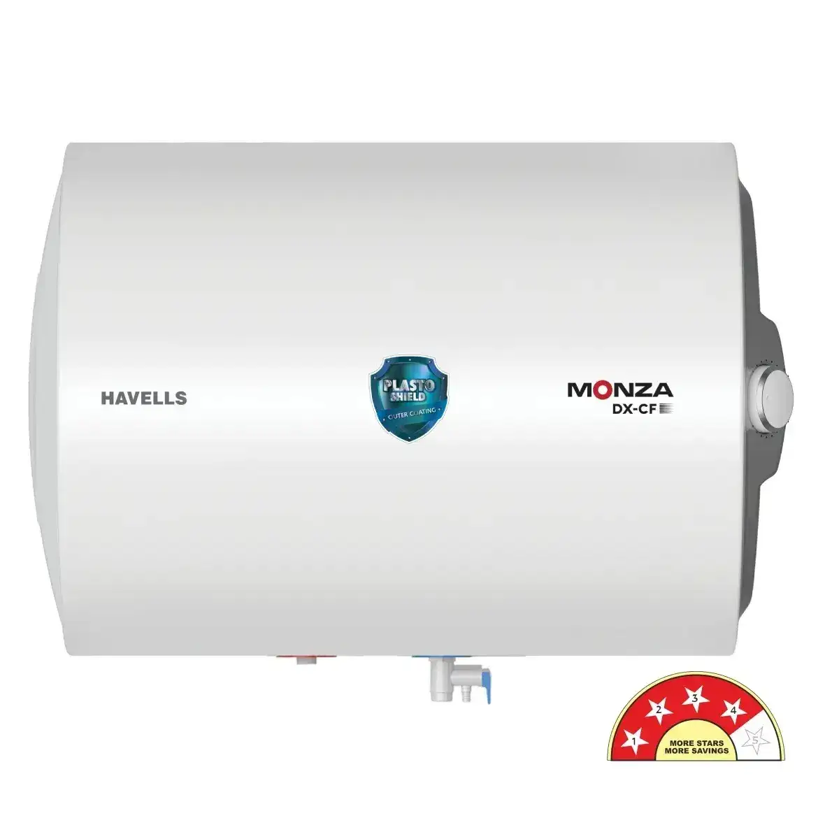 HAVELLS Monza by DX-H 50ltr Storage Water Geyser (White)